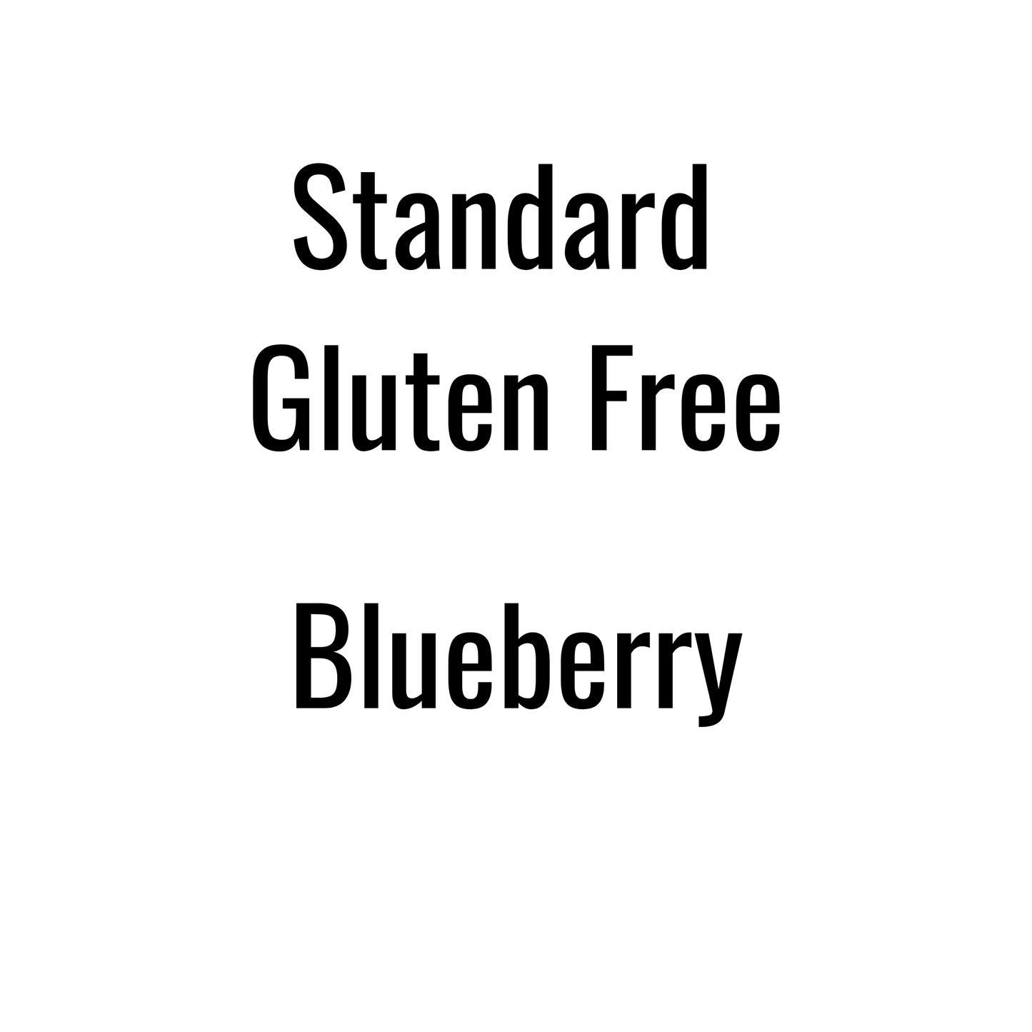 Blueberry Pierogies (Standard Gluten Free)