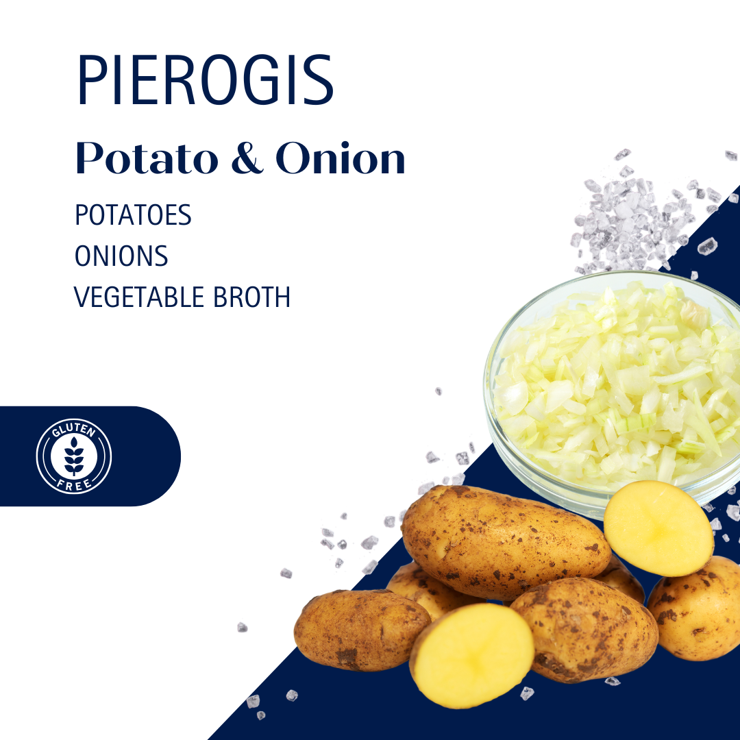 Potato & Onion Pierogies (Standard Gluten Free)