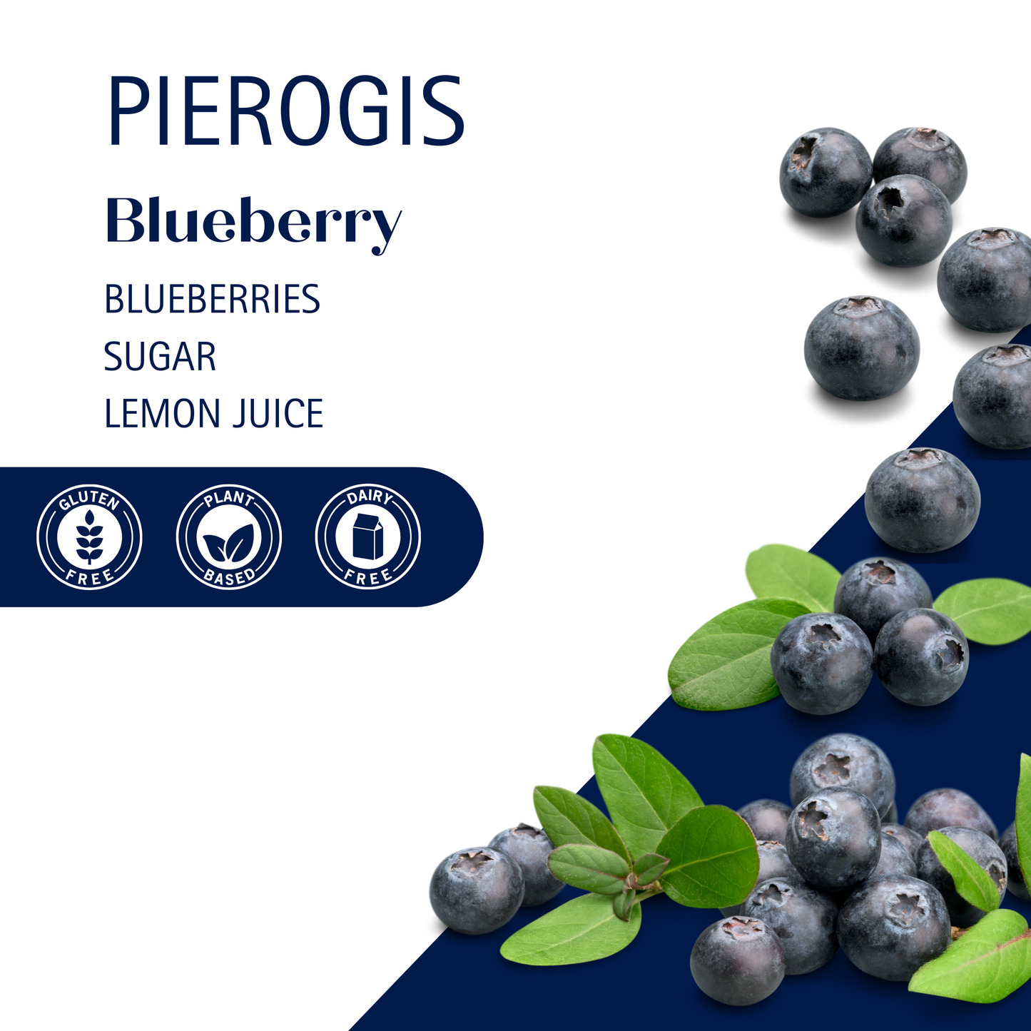 Pierogis - Blueberry