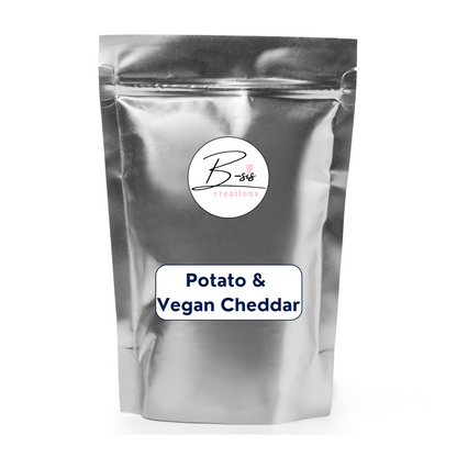 Potato & Vegan Cheddar Pierogies (Gluten Free & Vegan)