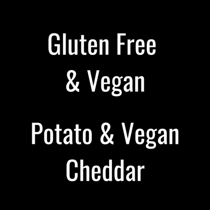 Potato & Vegan Cheddar Pierogies (Gluten Free & Vegan)