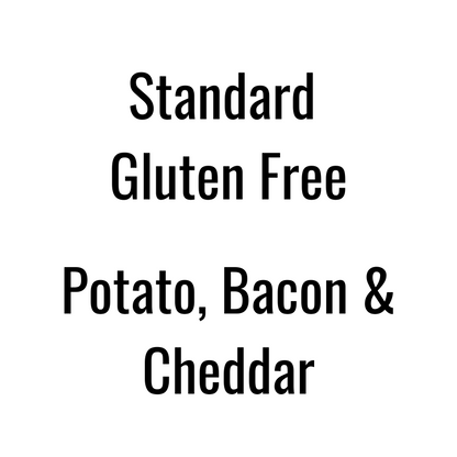 Potato, Bacon & Cheddar Pierogies (Standard Gluten Free)