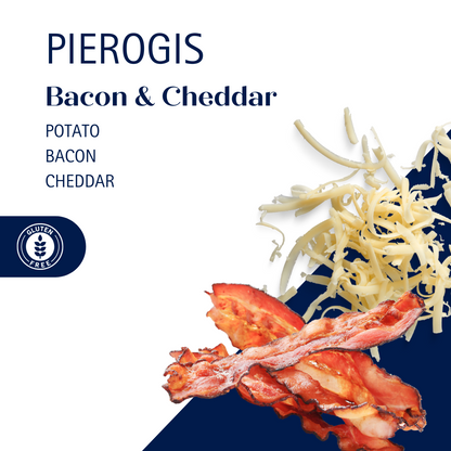 Potato, Bacon & Cheddar Pierogies (Standard Gluten Free)