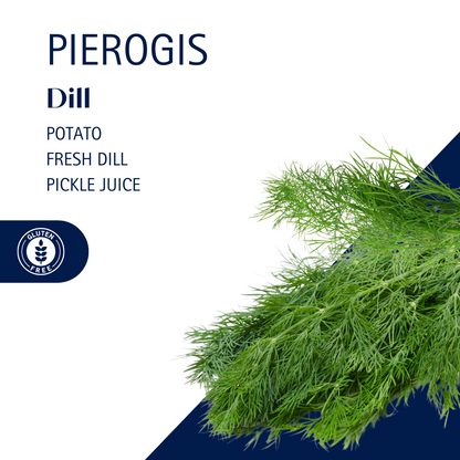 Potato & Dill Pierogies (Standard Gluten Free)