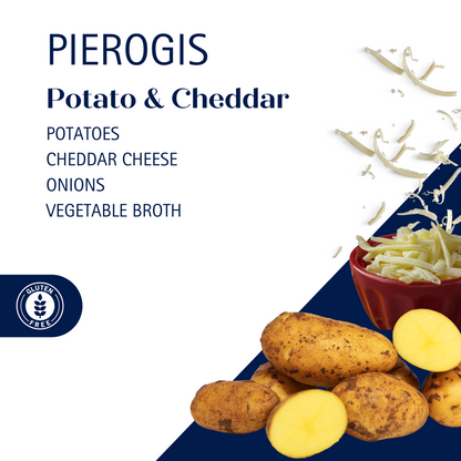 Potato & Cheddar Pierogies (Standard Gluten Free)