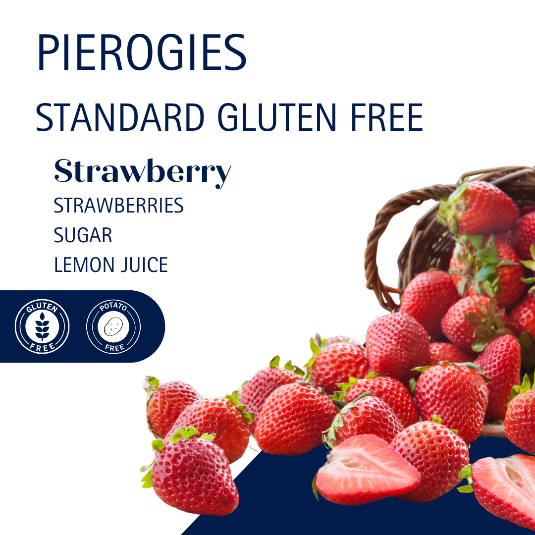 Strawberry Pierogies (Standard Gluten Free)